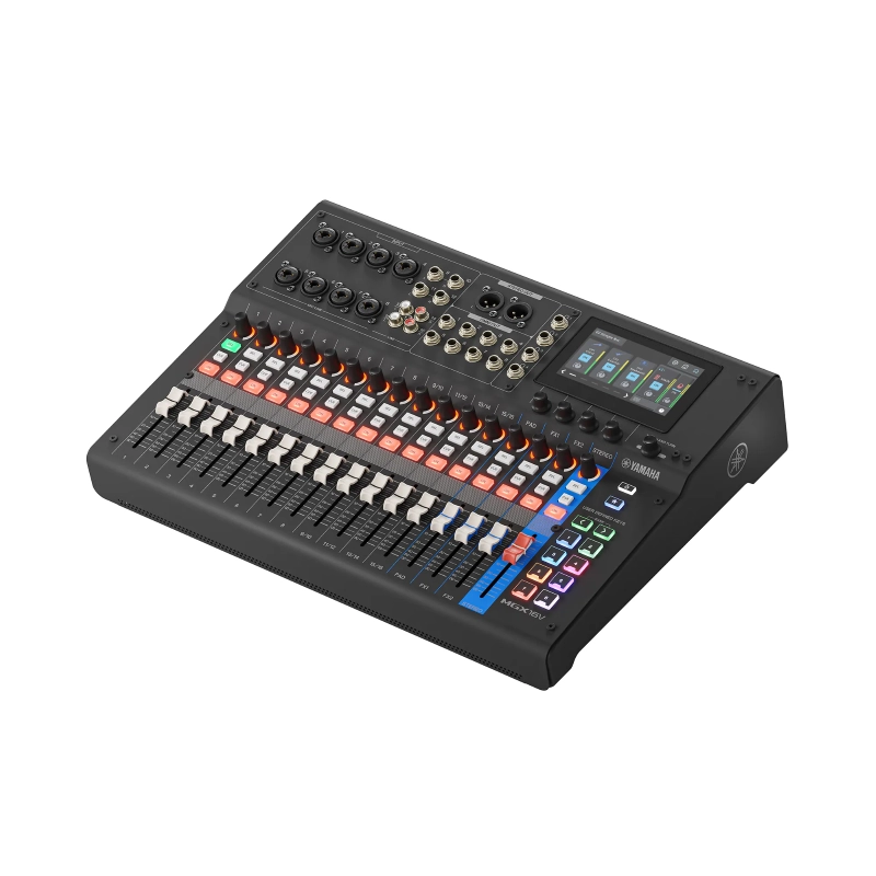 Yamaha MGX16 B Mixer 22 Canali completo di Registratore Multitraccia Finitura Nera