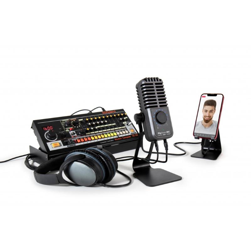 IK Multimedia iRig STREAM MIC PRO Microfono con interfaccia audio integrata