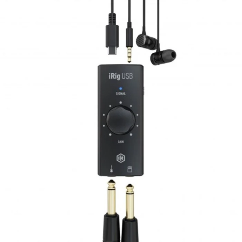 IK Multimedia iRig USB Interfaccia audio universale per chitarra/basso PC e MAC