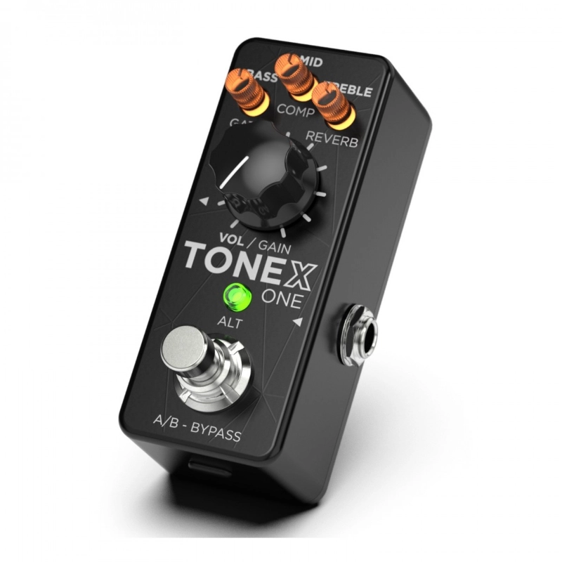 IK Multimedia TONEX ONE PEDAL Modeling Pedal per chitarra e basso Nero