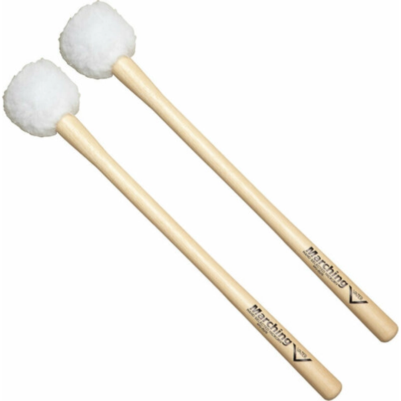 Vater MV-B2S Puff Marching Bass Drum Mallet Battente in lana sintetica Per grancasse da 20'' a 22''