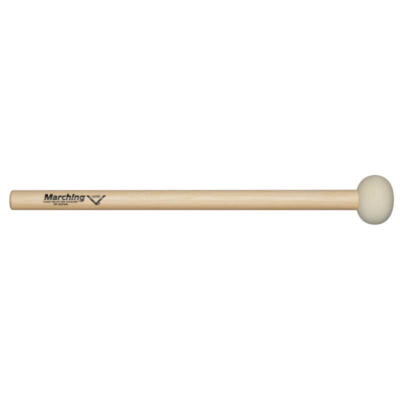 Vater MV-B3PWR Power Bass Drum Mallets Battente in feltro duro Per grancasse da 24'' a 26''