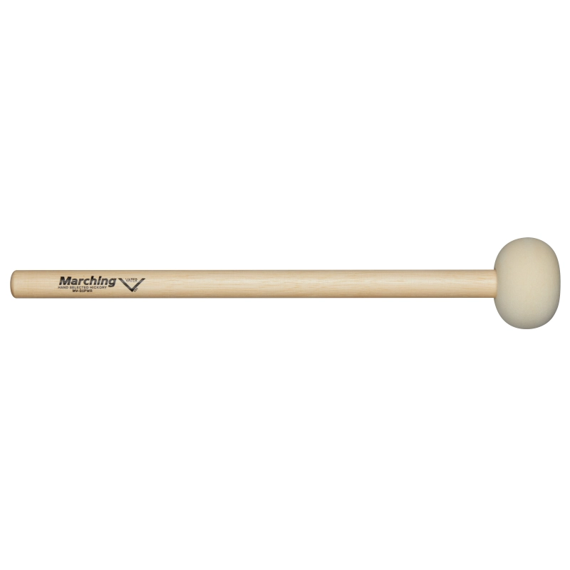 Vater MV-B5PWR Power Bass Drum Mallets Battente in feltro duro - Per grancasse da 30'' in su