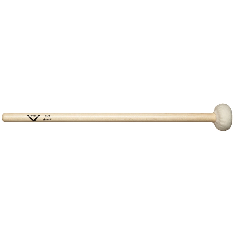Vater VMT3 ''T3 Ultra Staccato Timpani, Drumset & Cymbal Mallet'' - L: 14 1/2'' | 36.83cm D: 0.565'' | 1.44cm