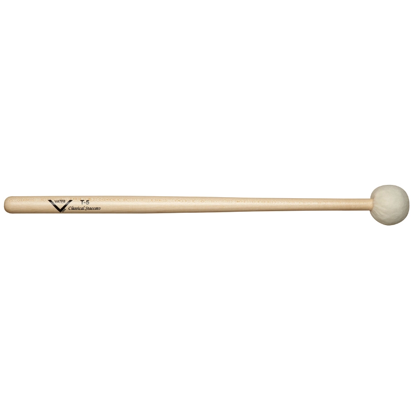 Vater VMT5 ''T5 Ultra Staccato Timpani, Drumset & Cymbal Mallet'' - L: 14 1/2'' | 36.83cm D: 0.645'' | 1.64cm