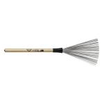 Vater VWTM ''Manhattan Brush'' - Impugnatura in Hickory 7A (D: 0.540'' | 1.37cm )/Setole in acciaio non retraibili