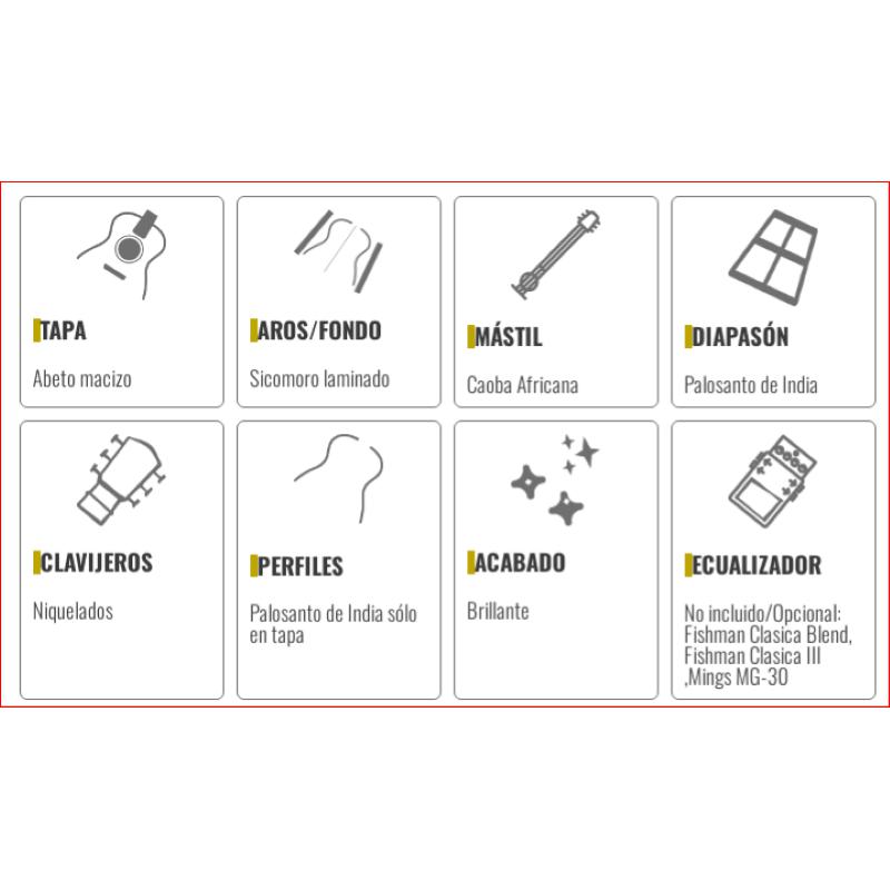 Paco Castillo 211F Chitarra Flamenca