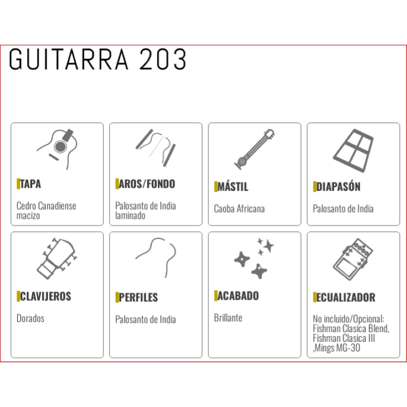 Paco Castillo 203 Chitarra Classica