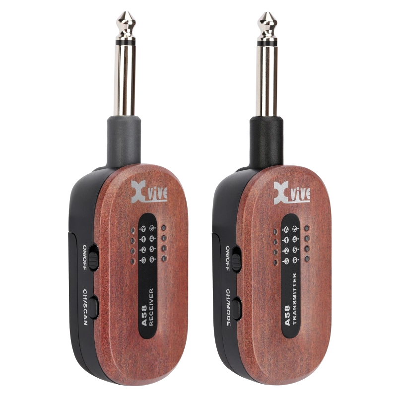 XVIVE A58-MAHOGANY Sistema Radio chitarra elettrica, acustica e basso
