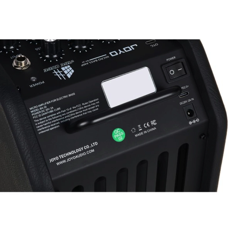 Joyo BA30 Black Amplificatore Combo a Transistor per Basso Elettrico