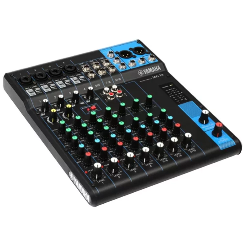 Yamaha MG10 Mixer Analogico 10 Canali con Alimentazione Phantom