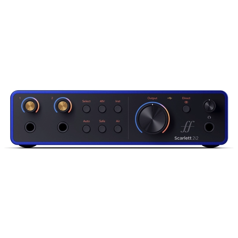 Focusrite Scarlett 2i2 Anniversary Edition Interfaccia Audio USB C 2 In 2 Out Edizione 40° Anniversario