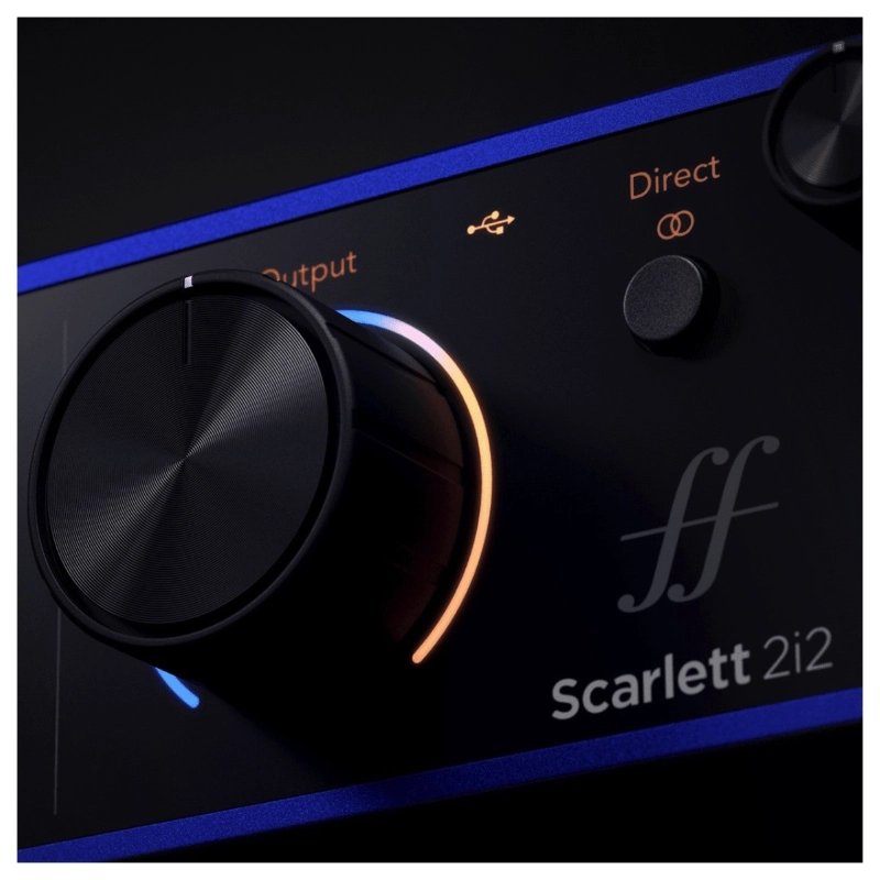 Focusrite Scarlett 2i2 Anniversary Edition Interfaccia Audio USB C 2 In 2 Out Edizione 40° Anniversario