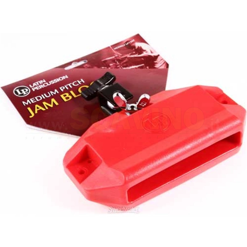 Latin Percussion LP1207 Jam Block Low Red