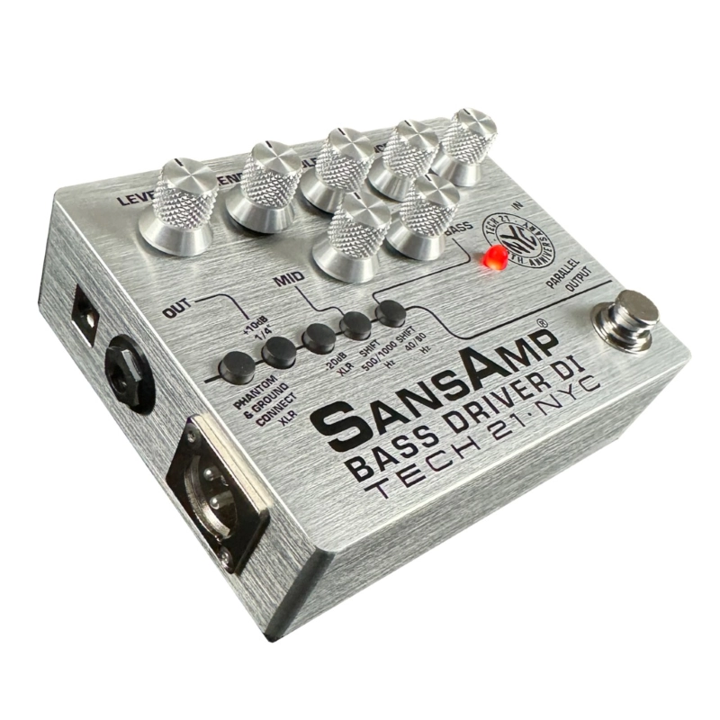 Tech21 SansAmp Bass Driver DI 30th Anniversary Limited Edition - preamplificatore a pedale per basso
