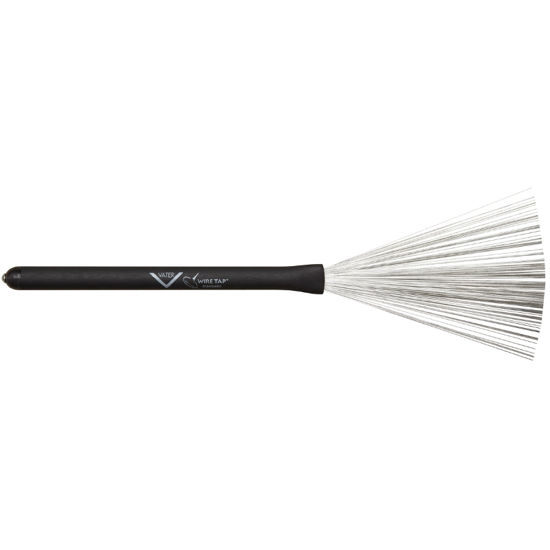 Vater VWTS ''Standard Wire Brush'' - Manico rivestito in gomma con rivetto/Setole in acciaio non retraibili