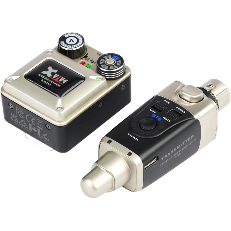 Xvive U45 IN-EAR MONITOR Sistema monitor wireless digitale 5.8Ghz