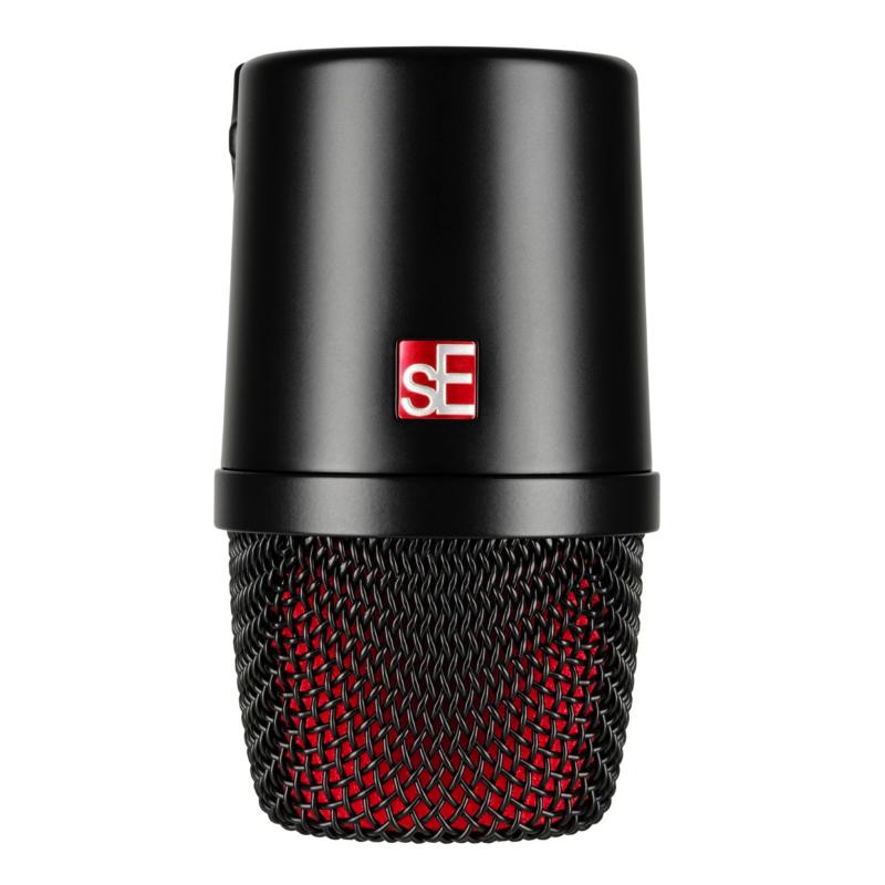 sE Electronics V Pack Arena Black Kit Microfoni per Batteria Neri con Flight Case