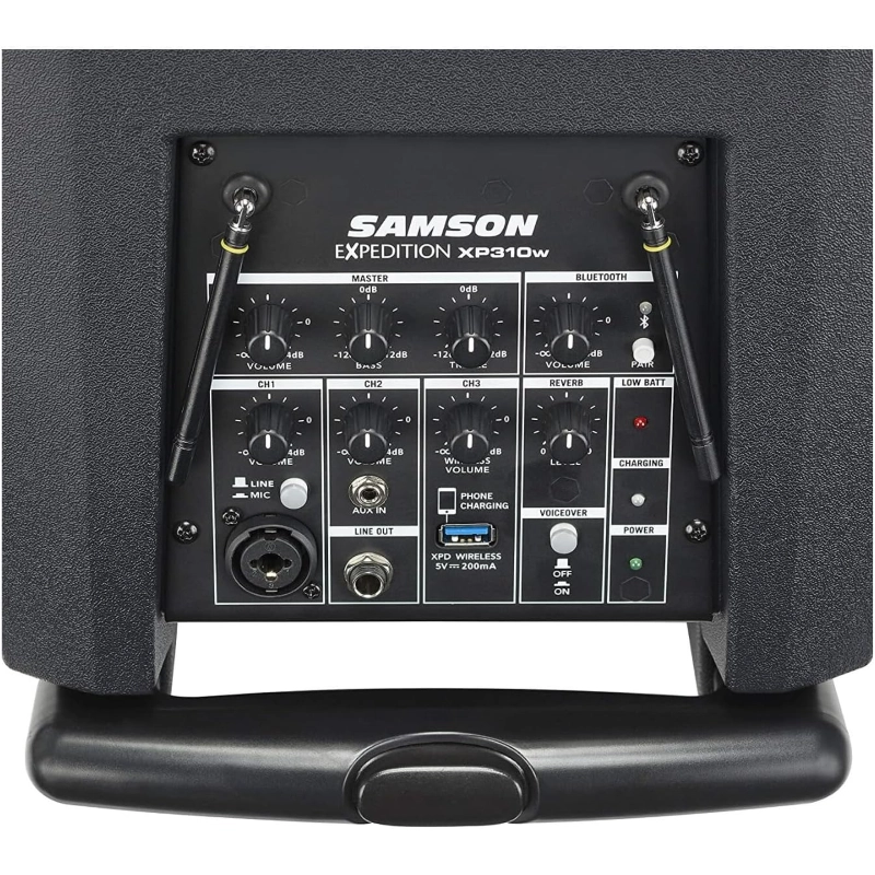 Samson Expedition XP310w PA portatile ricaricabile con microfono palmare (863-865 MHz)