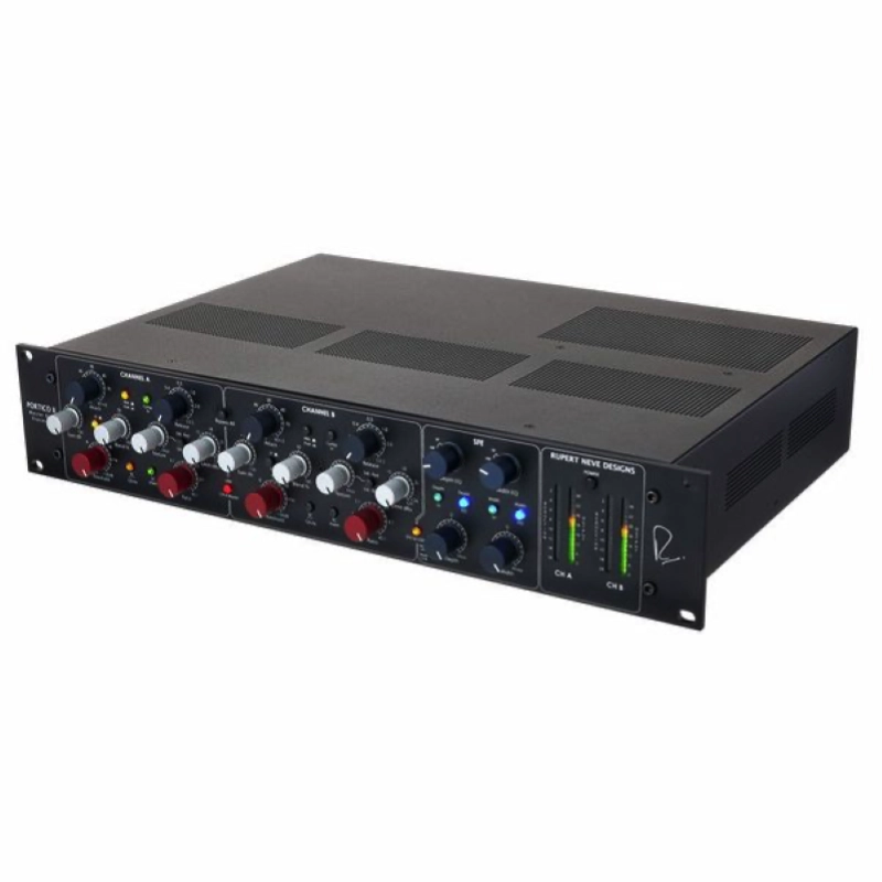 Rupert Neve Designs Portico II Master Buss Processor Black Compressore Limiter 2U Rack Nero