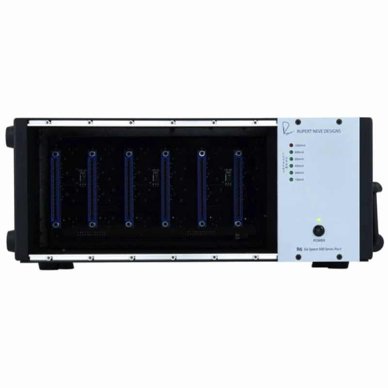 Rupert Neve Designs R6 Six Space 500 Series Rack Alimentatore per Moduli Serie 500 6 Slot