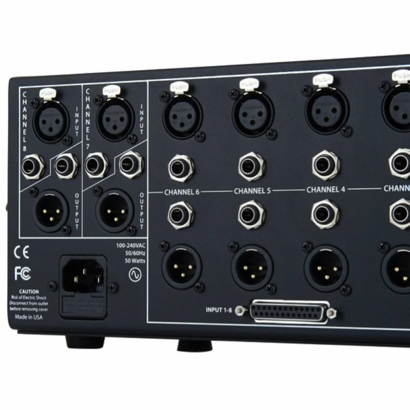 Rupert Neve Designs R6 Six Space 500 Series Rack Alimentatore per Moduli Serie 500 6 Slot