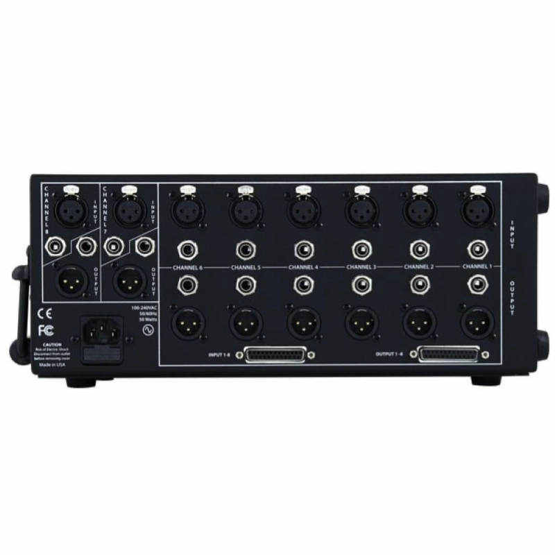 Rupert Neve Designs R6 Six Space 500 Series Rack Alimentatore per Moduli Serie 500 6 Slot