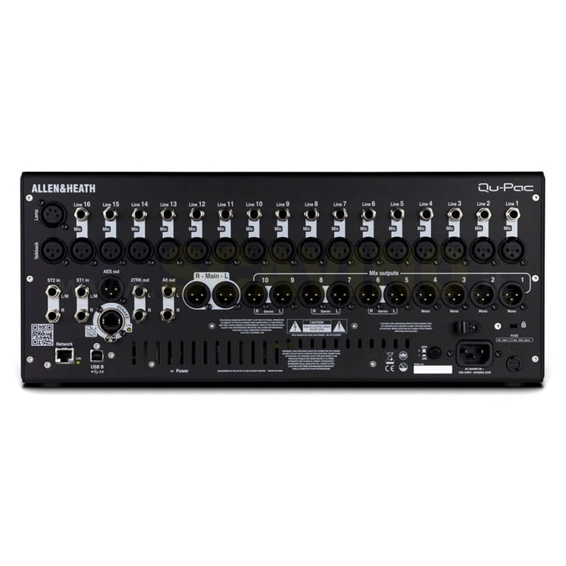 Allen&Heath QU-PAC Mixer Digitale 38 In/28 Out