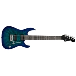 Charvel Pro-Mod Plus DK24 HH 2PT EB QM, Ebony Fingerboard - Chlorine Burst