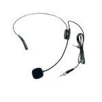 Proel EIKON HCM25SE Microfono archetto a condensatore mini jack 3.5 Mono, Nero