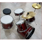 usaato Batteria Junior Acustica 5 pz.completa di piatti