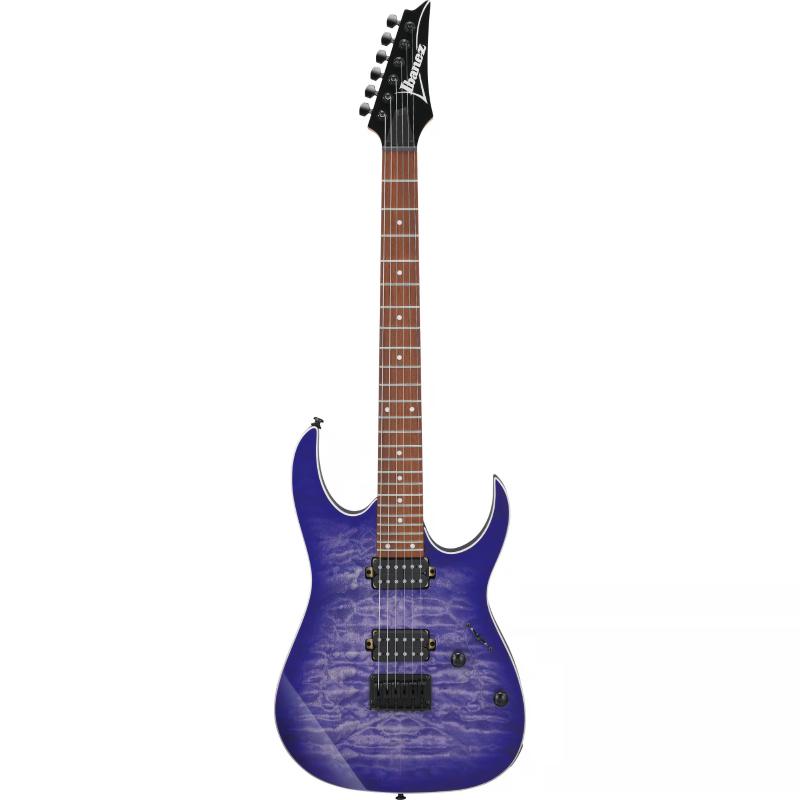 Ibanez RG421QMCBB Cerulean Blue Burst