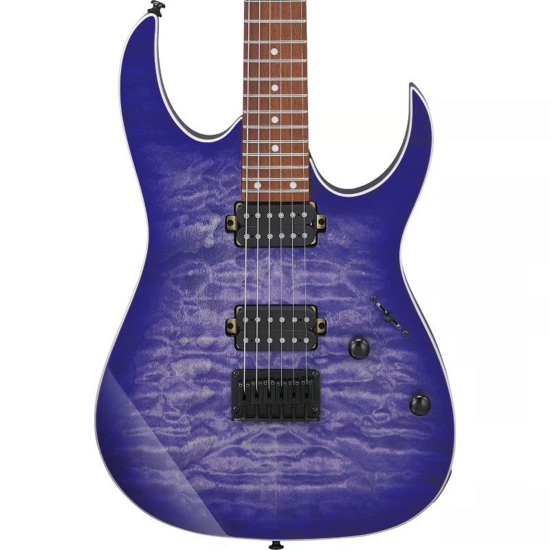 Ibanez RG421QMCBB Cerulean Blue Burst
