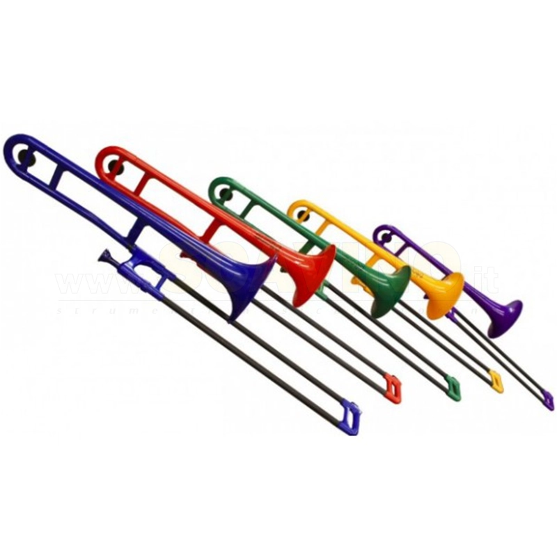 pBone Trombone Tenore in Plastica Viola