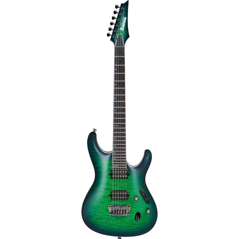 Ibanez S6521QSLG Surreal Blue Burst Gloss