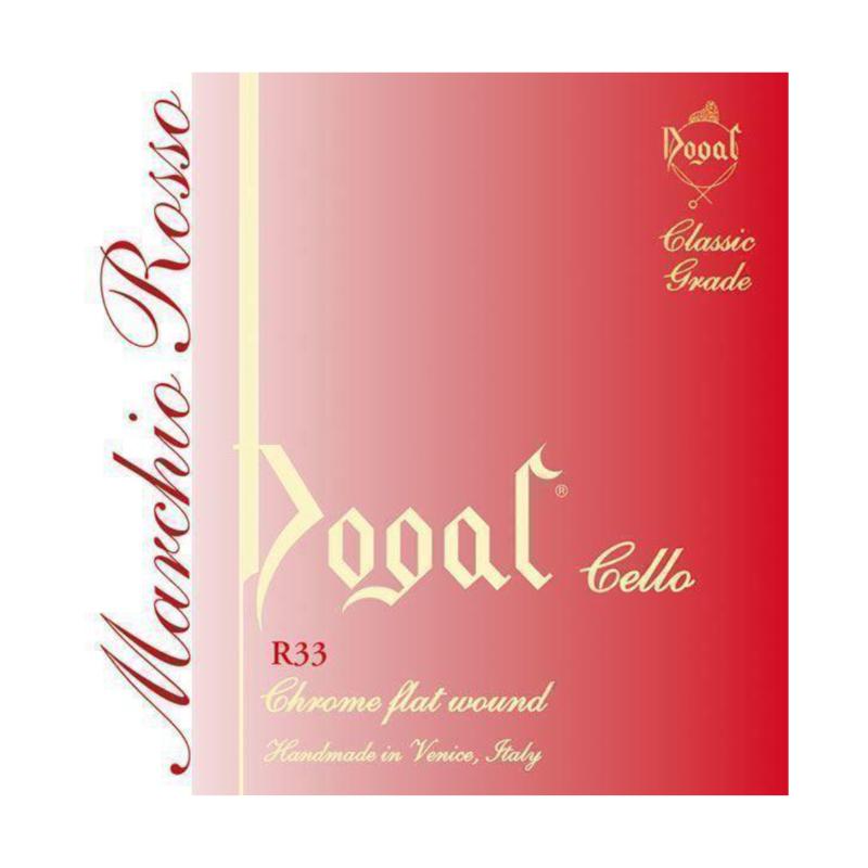 Dogal R33A Rossa Corda LA per Violoncello 1/2 in Cromo Laminato