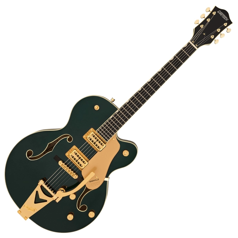 Gretsch Synchromatic™ Nashville™ Hollow Body Single-Cut with Bigsby®, Ebony Fingerboard, Cadillac Green