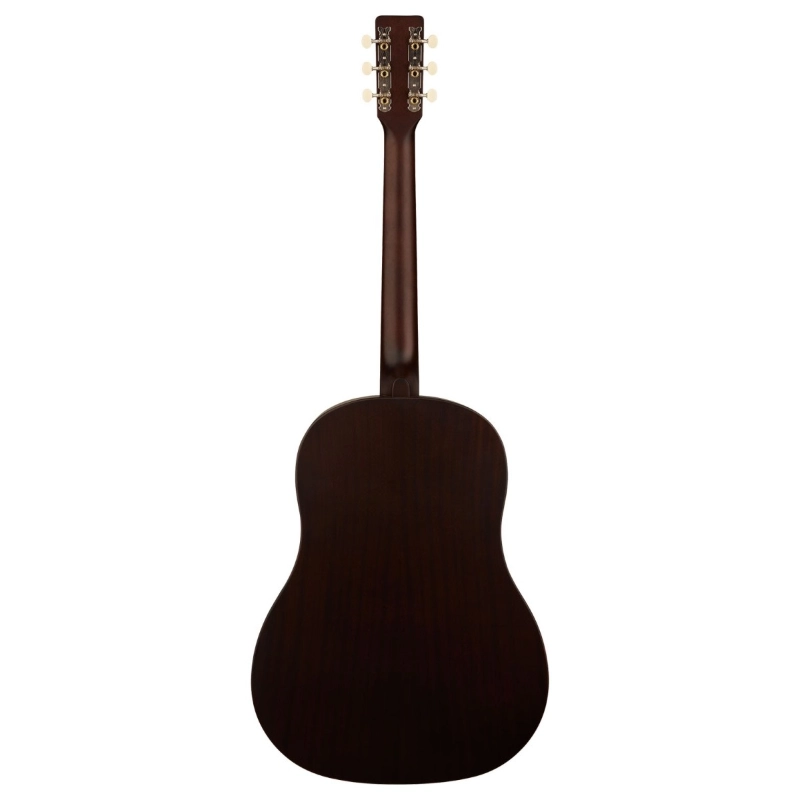 Gretsch Jim Dandy™ Dreadnought, Walnut Fingerboard, Black Pickguard, Deep Cherry Burst