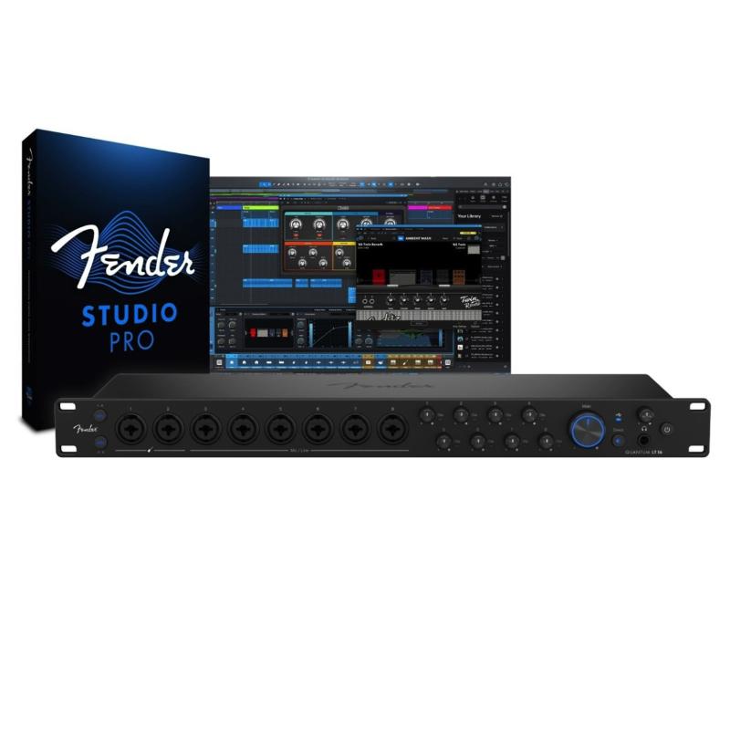 Fender Quantum LT16 Interfaccia Audio USB C 16 In 8 Out