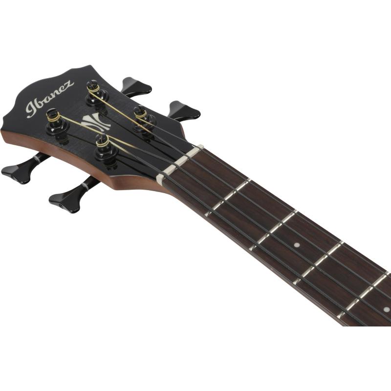 Ibanez AEGB25ETKH Basso Acustico Transparent Black Sunburst High Gloss