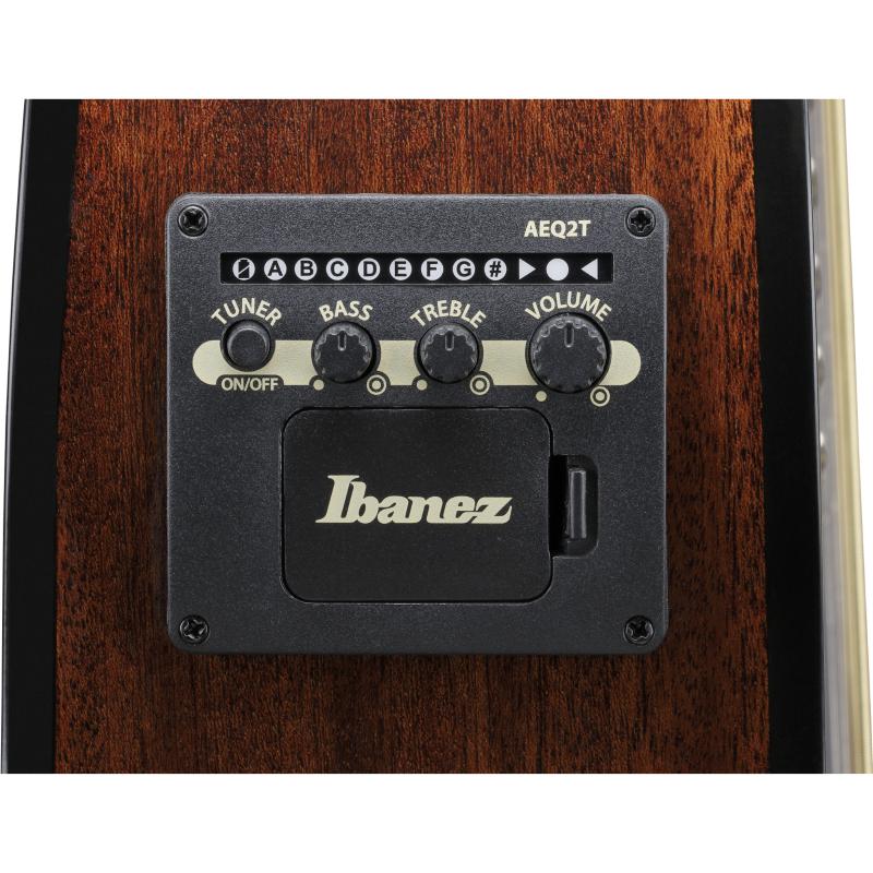 Ibanez AEWC16QATEH Chitarra Acustica Transparent Emerald Burst