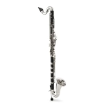 Backun Alpha Clarinetto Basso in Sib in Resina 17 Chiavi Argentate