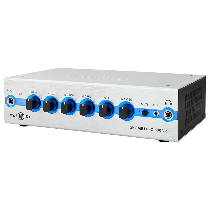 Warwick Mini-Testata per basso 600W con USB W A GNOME I PRO 6