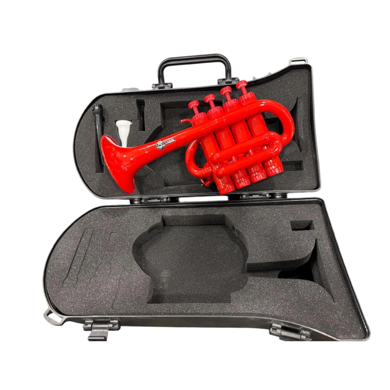 TIGER Trombino Piccolo Sib/La in Plastica Rosso