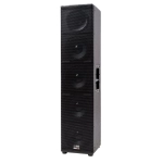 Audio Design VLA 800A Powered column 4x8" + Driver - 1900 W RMS