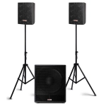 Audio Design TRIO F1 Sistema amplificato SW + Satelliti 3000Watt