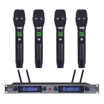 Audio Design PMU D404 Radiomicroofno kit di 4 Palmari