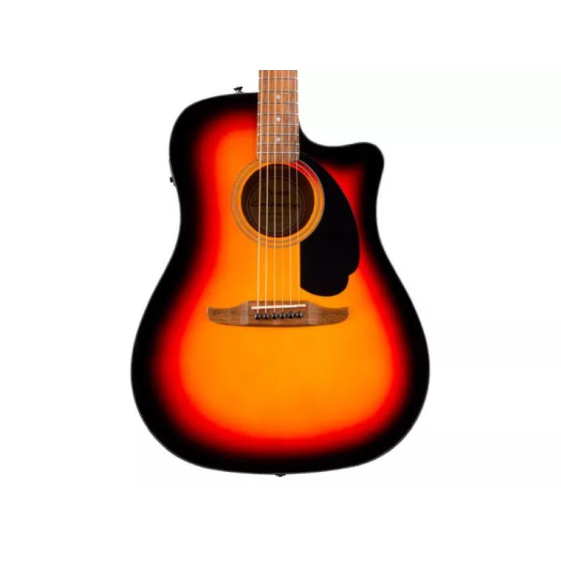 Fender California Standard Redondo™ CE, Spruce Top, Black Pickguard, 3-Color Sunburst