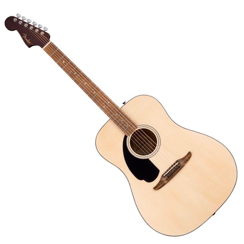Fender California Standard Redondo™ Left-Handed, Spruce Top, Black Pickguard, Natural