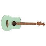 Fender California Standard Redondo™ Mini with Bag, Spruce Top, Surf Green